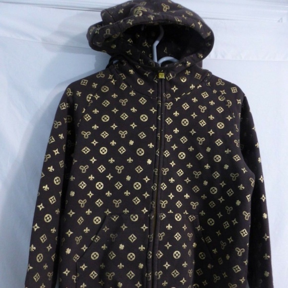 Aritzia TNA, brown and gold, rare, large, l